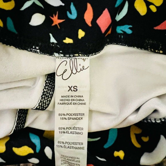 ELLIE || Classic Funfetti Colorful Print Leggings - SZ XS ✨NWOT✨ - Picture 9 of 15